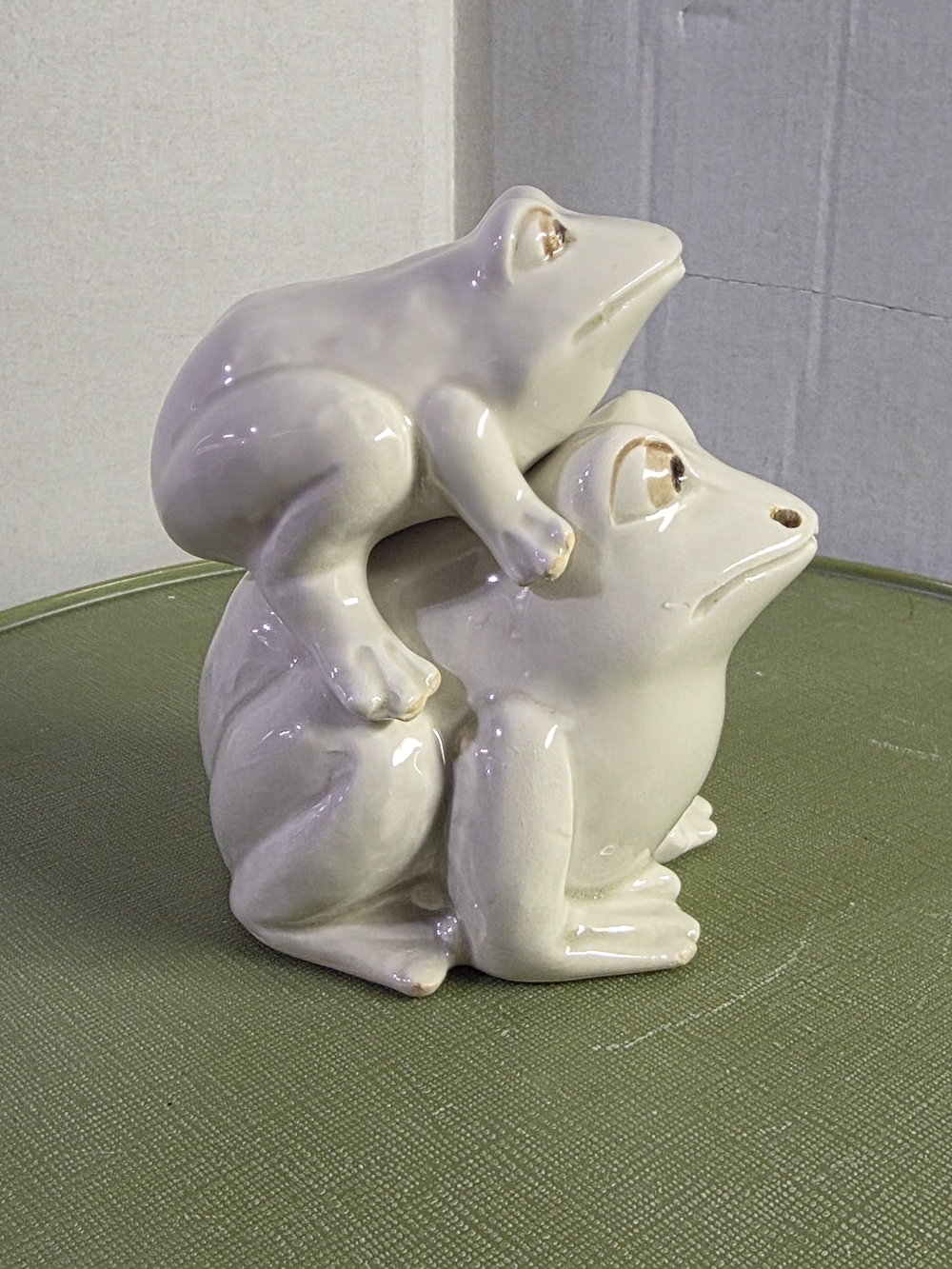 Frog by Fitz & Floyd Stacking Salt & Pepper Set